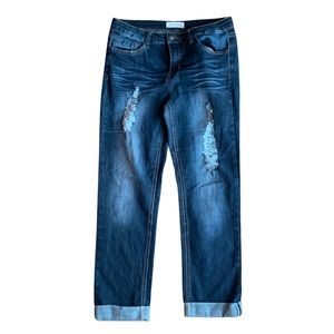 💥SALE💥 Mind Code Medium Wash Capri Jeans 9
